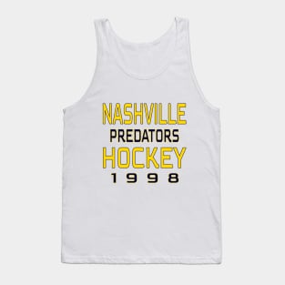 Nashville Predators Hockey 1998 Classic Tank Top